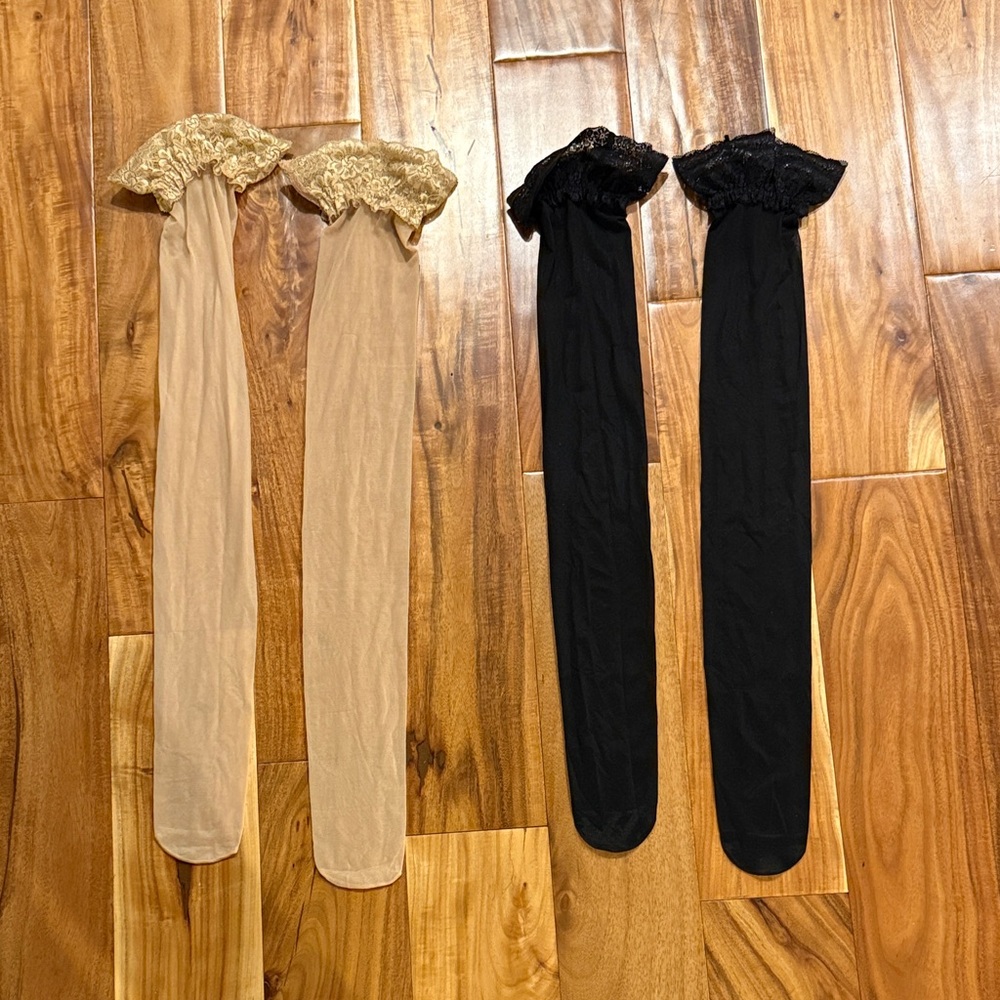 Sheer Thigh High Stockings